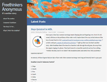 Tablet Screenshot of freethinkersanonymous.com